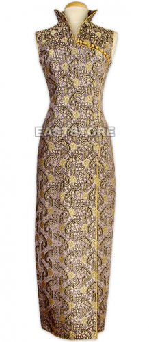 Gorgeous Floral Brocade Cheongsam