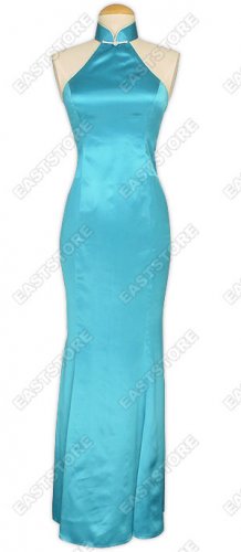 Curvaceous Mermaid Silk Cheongsam