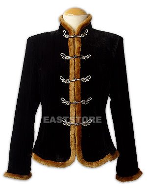 Fitted Velvet Jacket