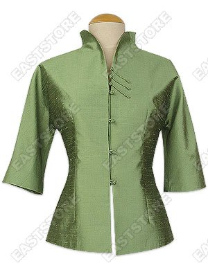Simple Thai Silk Blouse
