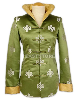 Elegant Chinese Knot Brocade Jacket
