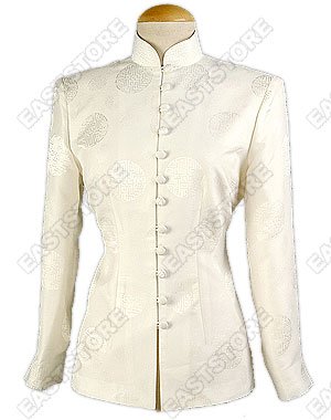 Classical Happiness Icon Silk Blouse