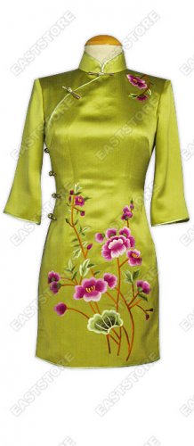 Versatile Embroidered Silk Blouse