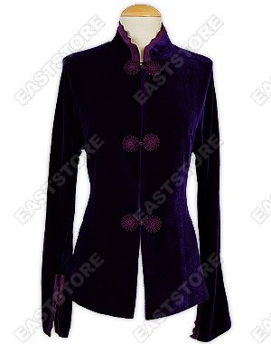 Gracious Silk Velvet Jacket