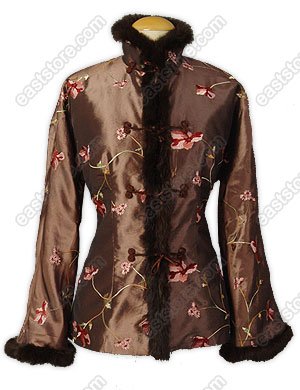 Floral Embroidered Quilted Jacket