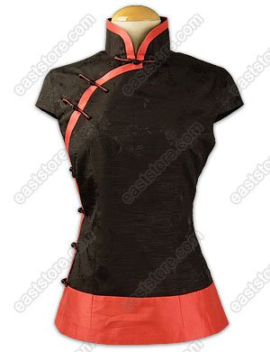 Elegant Chinese Thai Silk Blouse
