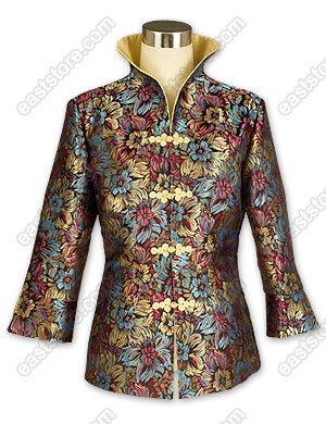 Prosperous Chrysanthemum Brocade Jacket