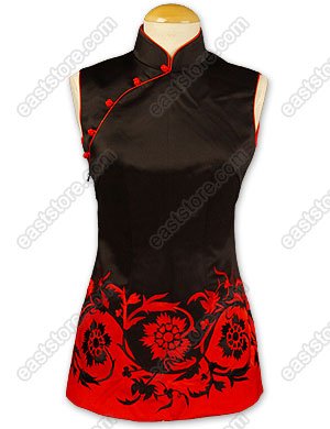 Unique Embroidered Silk Blouse