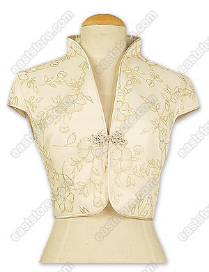 Cute Burn-out Silk Mini Jacket