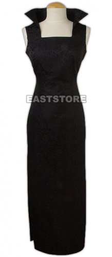 Elegant Dragon Brocade Dress