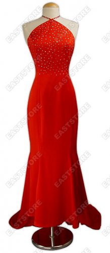 Beads Ironed Silk Wedding Dress