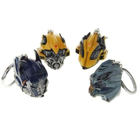 Transformers Robot Model Keychains Set (4-Pack)