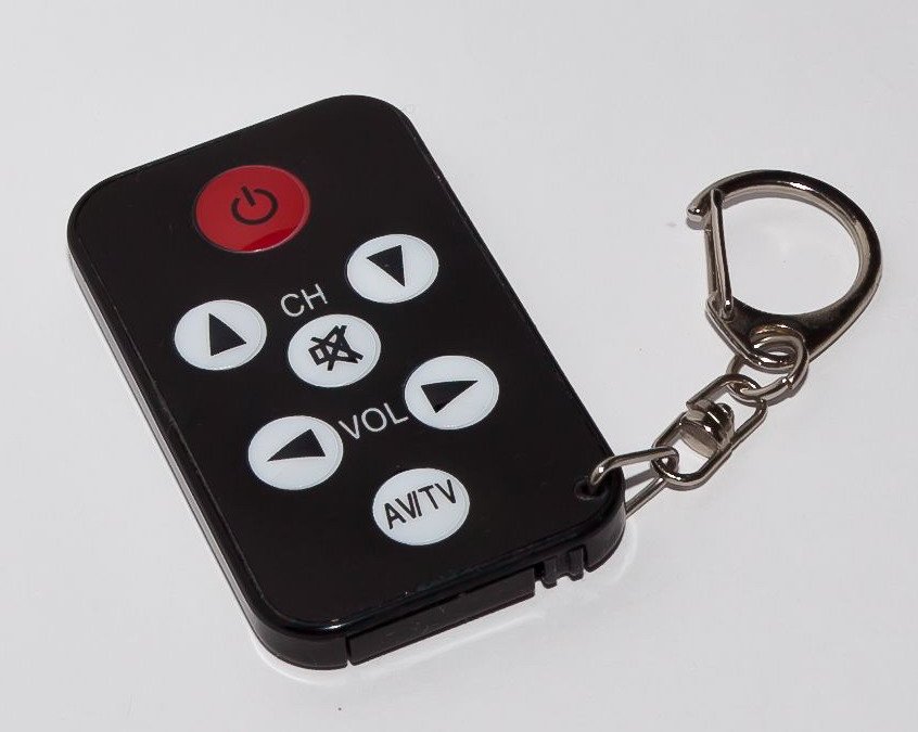 Mini Multifunctional Remote Controller Black