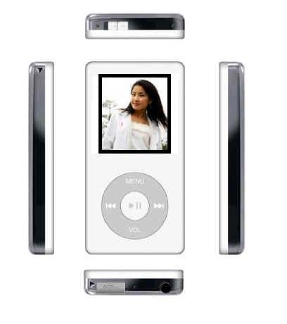 1GB MP4 Rechargeable Video Player + FM Tuner + Text +Voice Recorder + Flash Drive