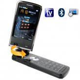 Quad Band Touchscreen Flip-Phone w/ Dual SIM, TV, Accelerometer