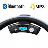 Car Steering Wheel Bluetooth Adapter + Wireless Earpiece