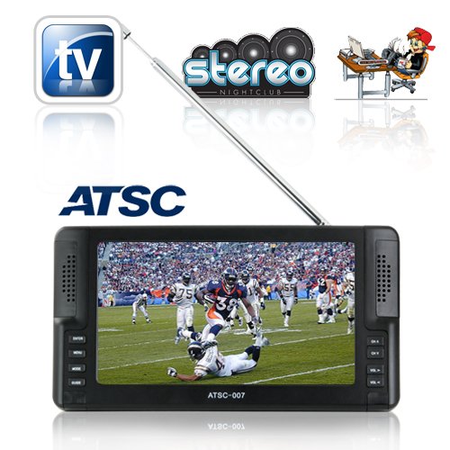 Handheld 7 inch Digital TV for North America (ATSC)