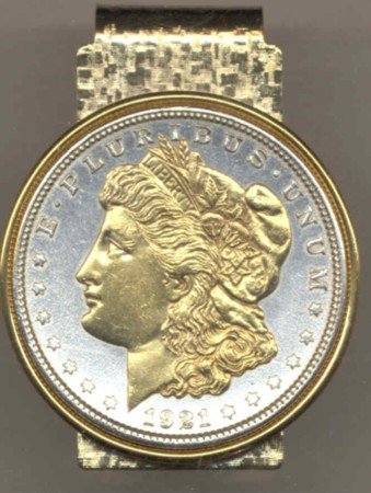 Morgan Silver Dollar Coin Money Clip LAYAWAY