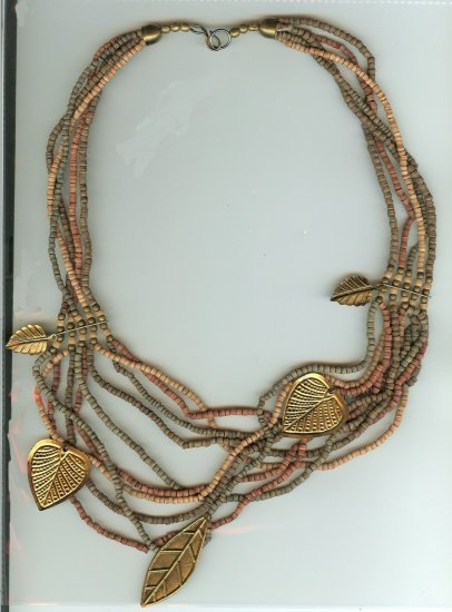 Heishe Boho Necklace - Great Look for Fall