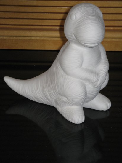 Dinosaur Bank Ready To Paint Ceramic Bisque