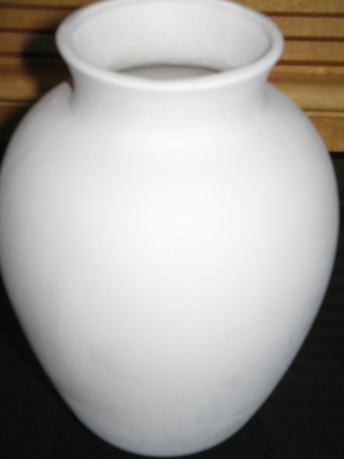 Ceramic Ready To Paint Plain Vase Bisque U Paint