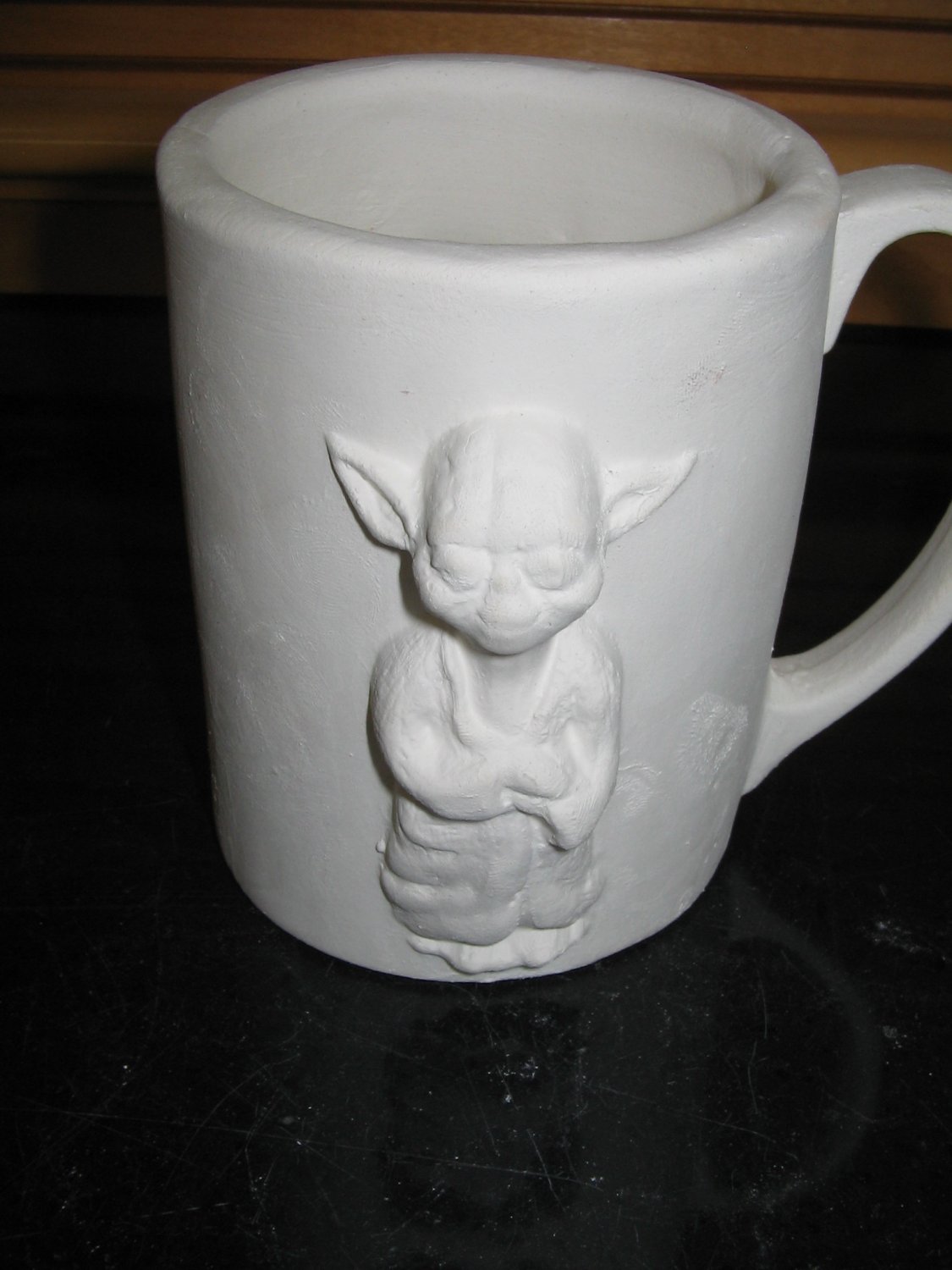 Ready To Paint U Paint Yoda Coffee Mug Ceramic Bisque