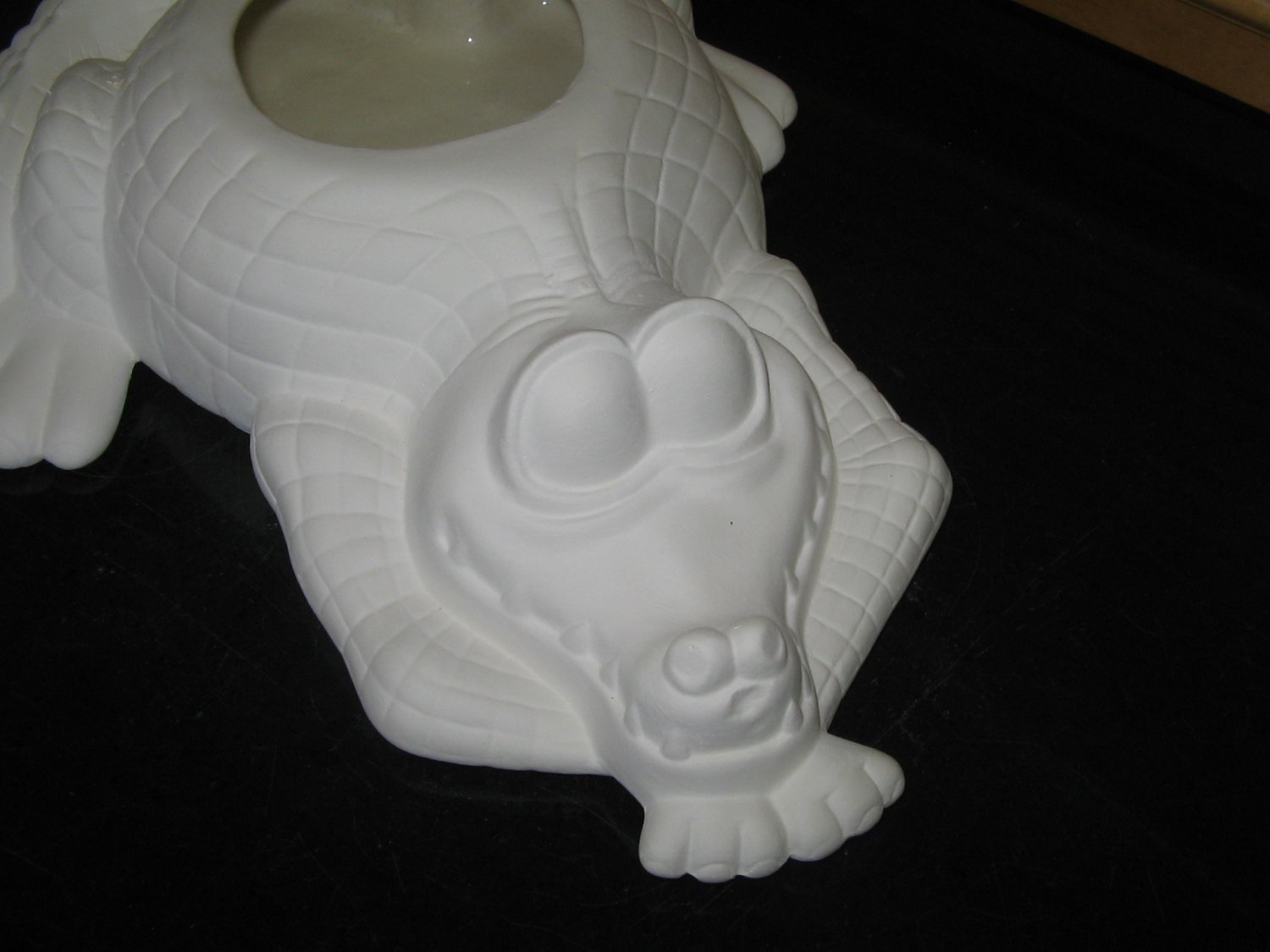 Ready To Paint Whimsical Alligator Planter U Paint Ceramics