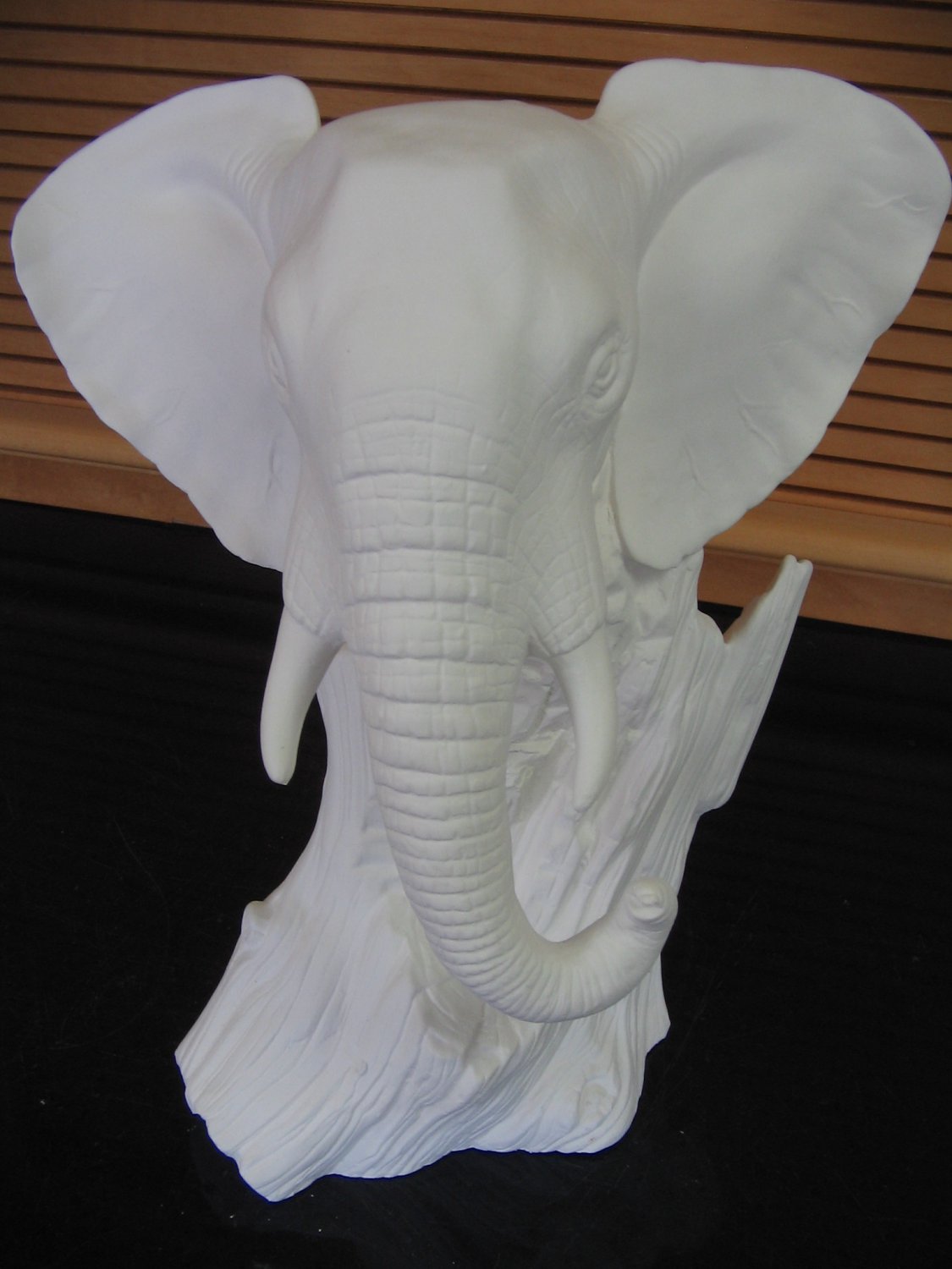 Ready To Paint Driftwood Look Elephant U Paint Ceramic Bisque