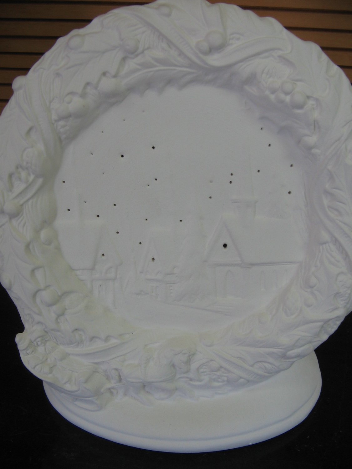 Holiday Light Scene Ceramic Bisque U Paint Ceramics Ready To Paint