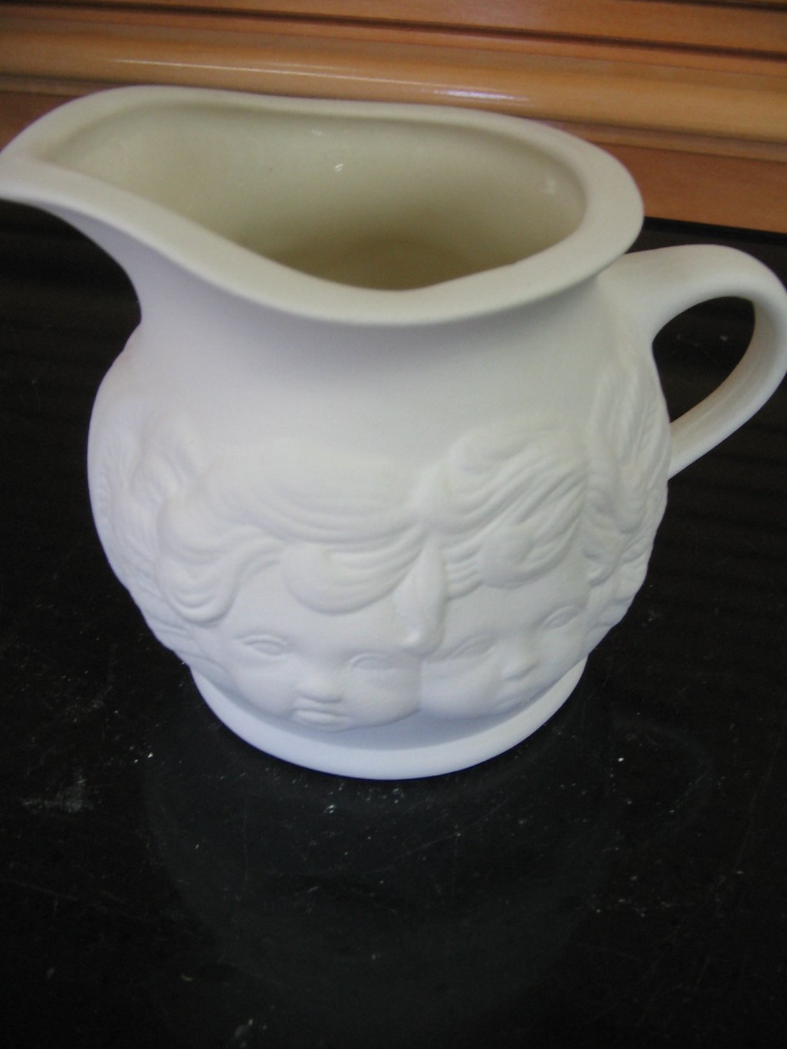 Ready To Paint Cherub Creamer U Paint Ceramics Bisque