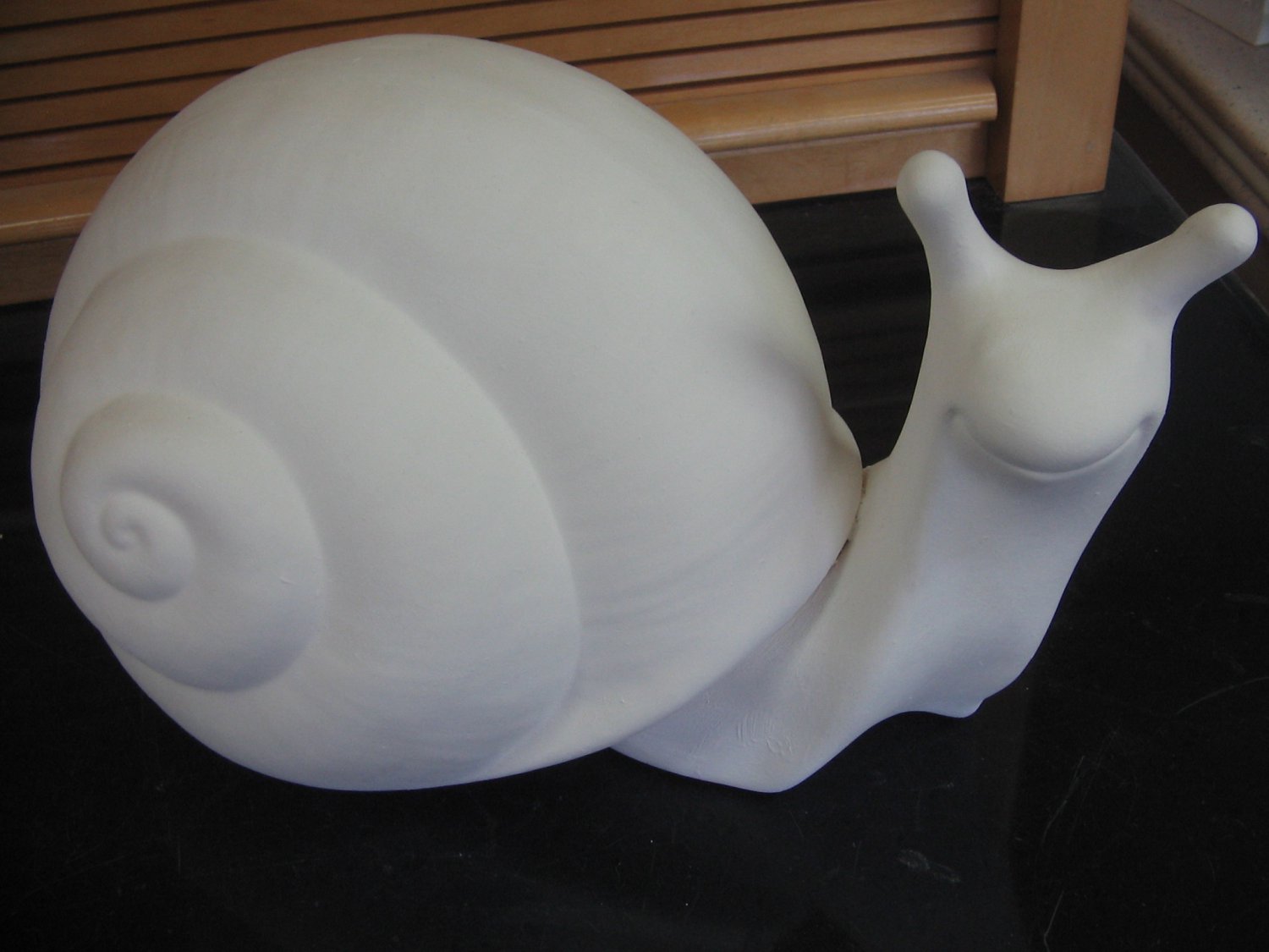 Large Ceramic Snail Ready To Paint Ceramics U Paint