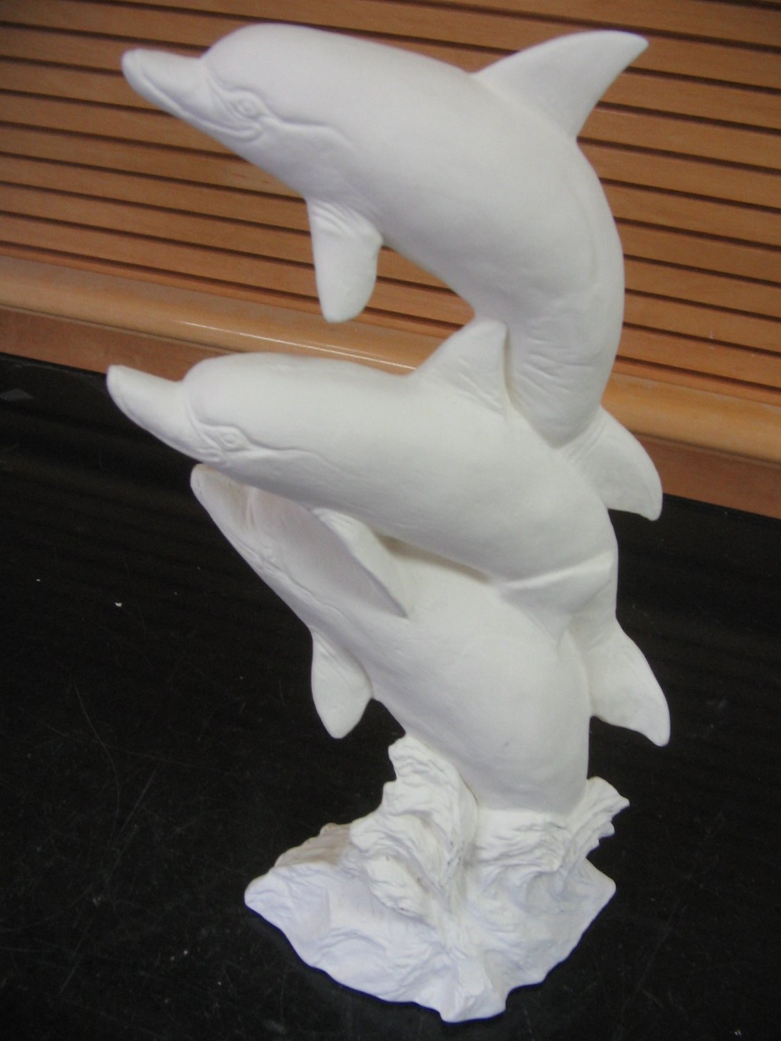 Three Jumping Dolphins Ready To Paint Ceramic Bisque U Paint Ceramics