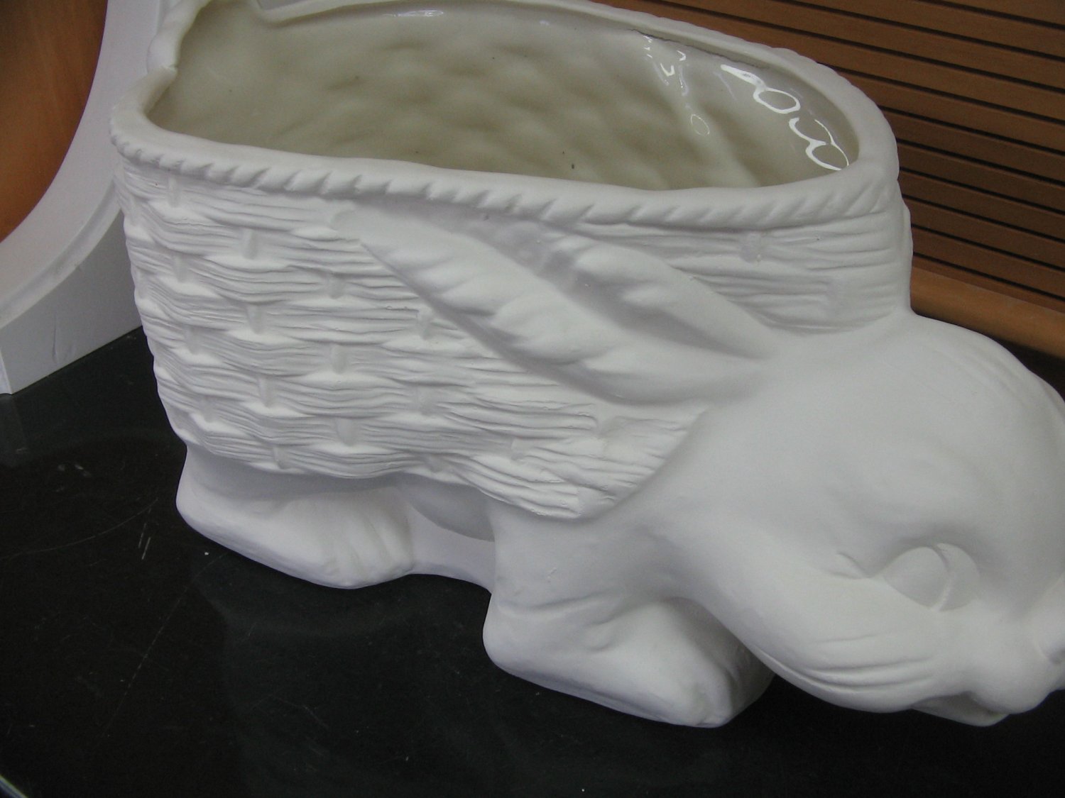 Bunny Planter Flower Pot Ready To Paint Ceramic Bisque U Paint