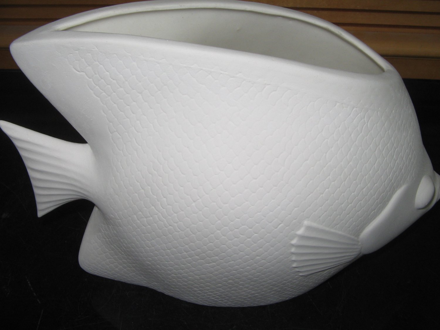 Ceramic Tropical Fish Vase Ready To Paint Ceramic Bisque U Paint