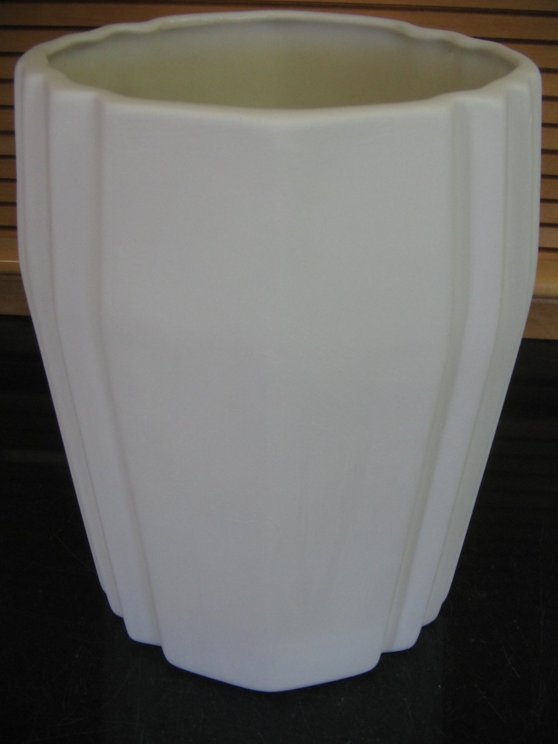 Ceramic Pleated Vase Ready To Paint U Paint Ceramics