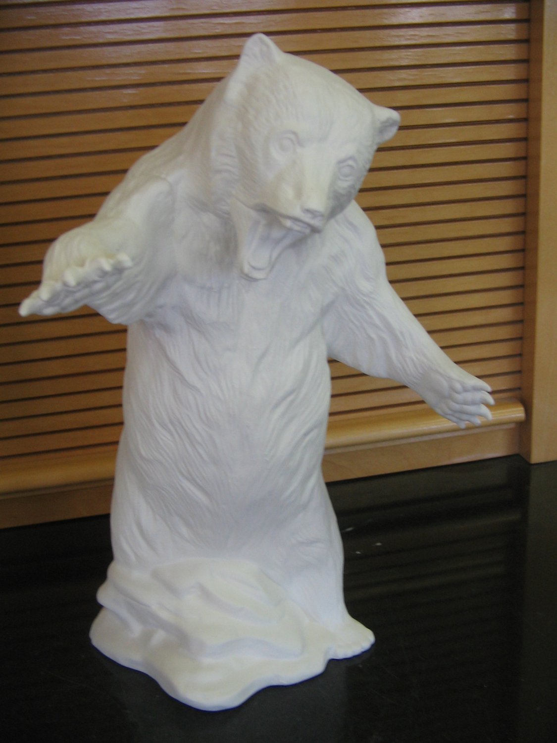 Ceramic Standing Grizzly Bear Ready To Paint Bisque Ceramics U Paint