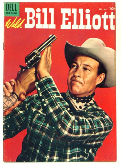 WILD BILL ELLIOTT #15 Dell Comics 1954 Western