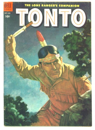TONTO The Lone Ranger's Companion #17 Dell Comics 1955