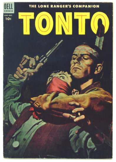 TONTO The Lone Ranger's Companion #16 Dell Comics 1954