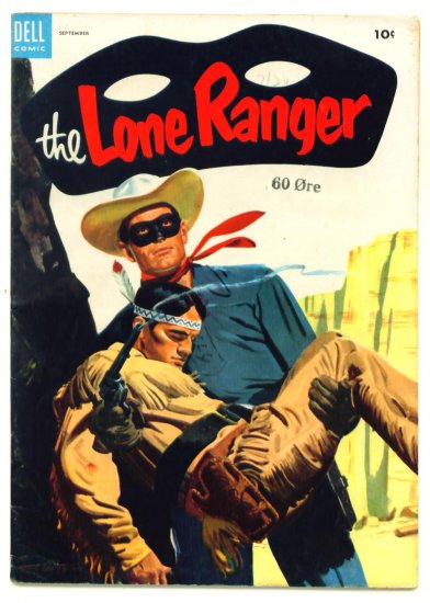 The LONE RANGER #75 Dell Comics 1954