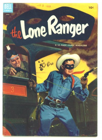 The LONE RANGER #70 Dell Comics 1954