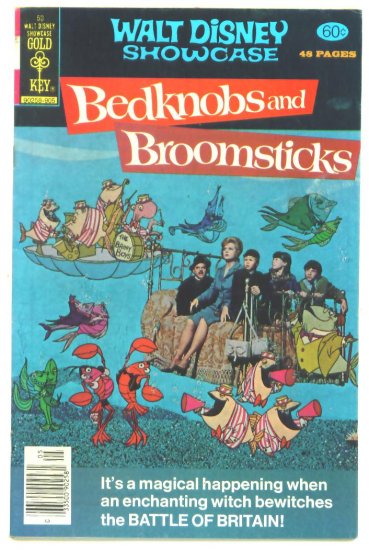 BEDKNOBS and BROOMSTICKS WALT DISNEY SHOWCASE #50 Gold Key Comics 1979