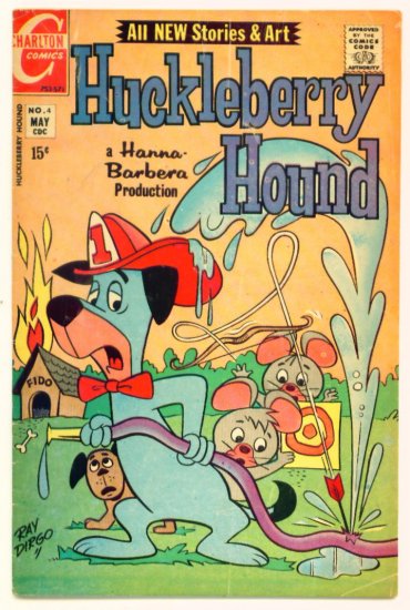 HUCKLEBERRY HOUND #4 Charlton Comics 1971 Hanna-Barbera