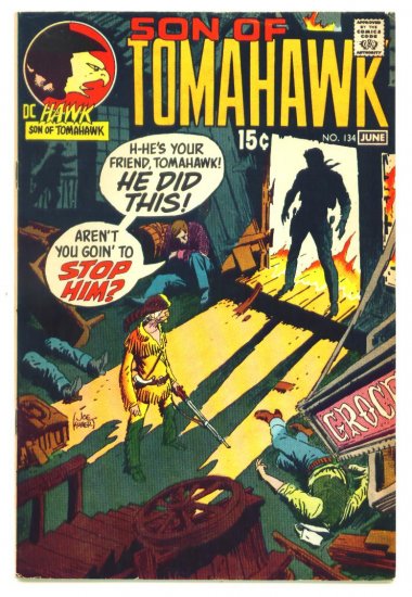 TOMAHAWK #134 DC Comics 1971 Frank Thorne Western