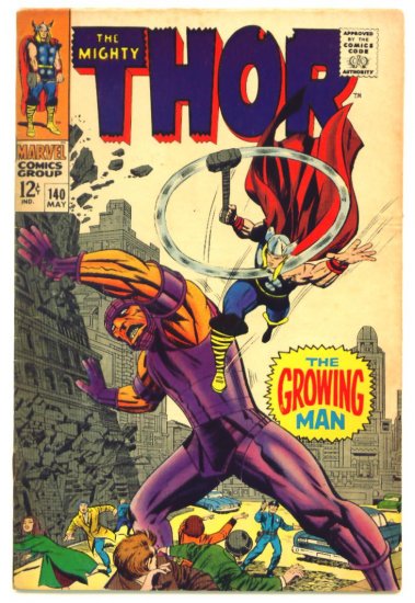 THOR #140 Marvel Comics 1967 Jack Kirby