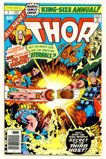 THE MIGHTY THOR ANNUAL #7 Marvel Comics 1978