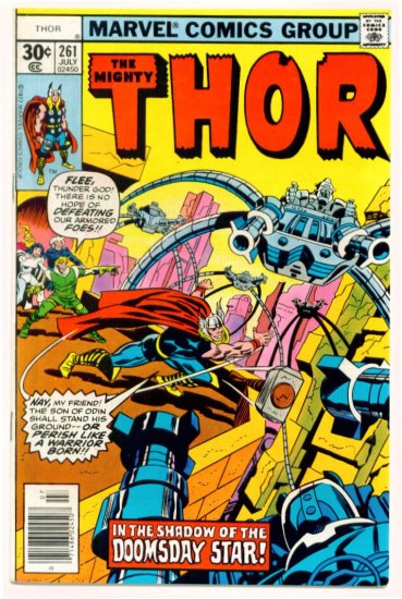 THE MIGHTY THOR #261 Marvel Comics 1977