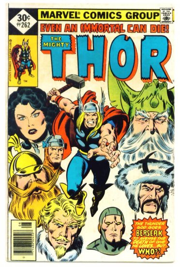 THE MIGHTY THOR #262 Marvel Comics 1977