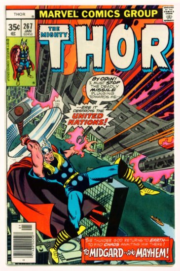 THE MIGHTY THOR #267 Marvel Comics 1978