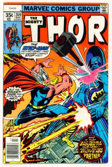 THE MIGHTY THOR #269 Marvel Comics 1978